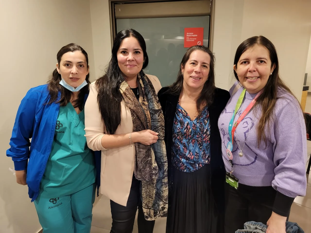 Encuentro de la comunidad Somos Únicas, Clínica Alemana